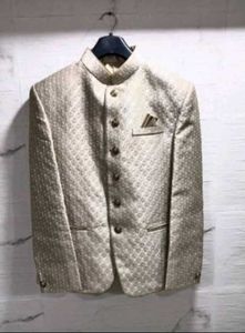 Wedding Jodhpuri Suit | Bandhgala Men - Gold &
