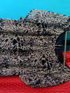 Animal Print Casual Dress