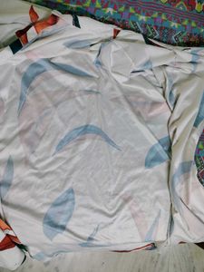 Leaf Print Casual Shirt