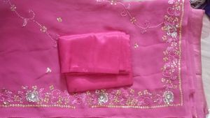 Beautiful Work Saree