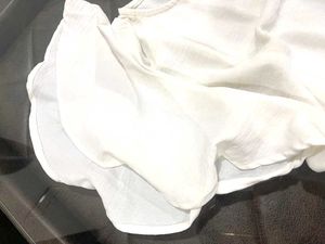 White Flutter Sleeve Top