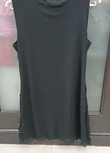 Black Embellished Dress - S/M Size