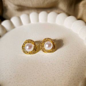 Korean Pearl Earrings