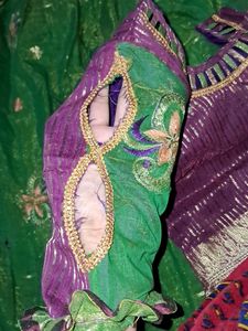 Lehenga From Saree