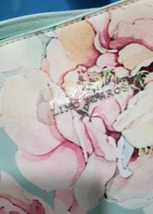 Floral Lino Perros Tote Bag