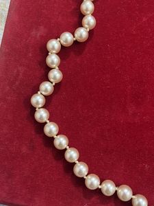 White Plain Pearl Chain