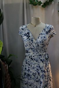 Floral Wrap Dress