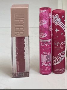 Popular Lip Products Combo Of 3