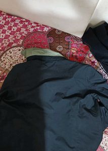 DAKS Coat - Black Both Side Wearing