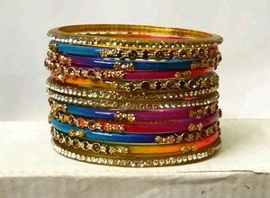 Multicolor Bangle Set