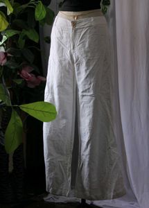 White Linen Pants