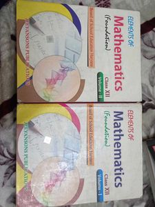 Elements of Mathematics Class XII