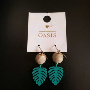 Leaf Drop Earrings