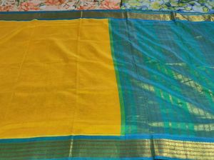 Elegant Yellow Saree