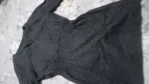 Dark Grey Colour Dress For Women Winter Essential