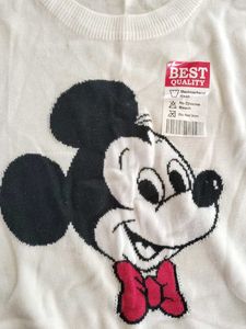 Mickey Mouse Graphic Sweater