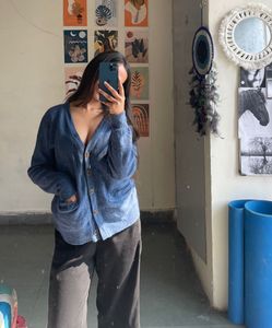 Blue Cute Cardigan