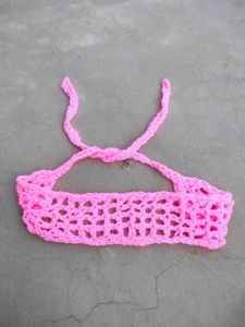 crochet mess headband
