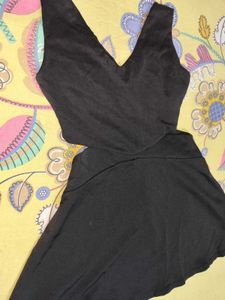 Side Cut Midi Dress