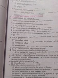 HOLY FAITH abc of Science Chemistry Class 9th
