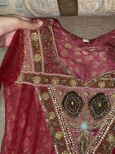 Maroon Anarkali Kurti -Price Drop