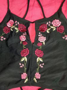 Dori Black Top For Women