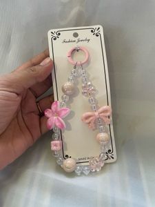 Pink Charm Key Chain