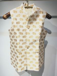 Elephant Print Vest