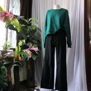 H&M Green Sweater