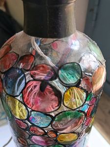 Designer Glass Bottle For Decor