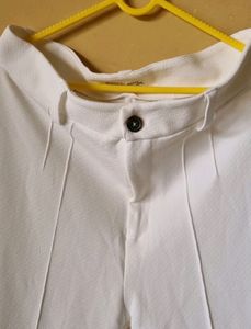 Kotty Formal White Pants For Women