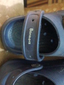 Blue Bonkerz Clogs with Charms