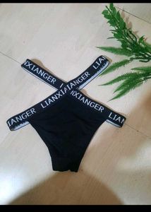 Lianxianger Black Thong