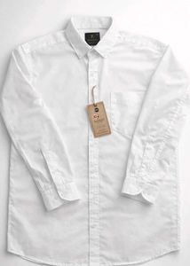 Men's White Formal Shirt