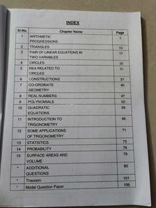 SSLC Mathematics Textbook