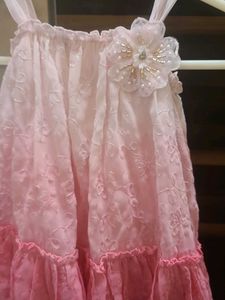 Pink Ruffle Dress