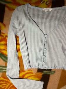 Cute winter Crop top