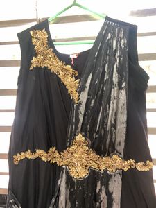 Tie Dye Ethnic Gown