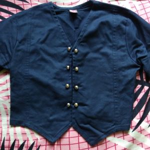 Navy Blue coat for jeans or T-shirt