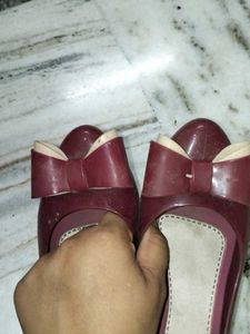 Cute Shoetopia Bow Ballerinas