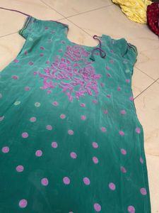 Embroidered Kurta