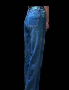 Unique Patchwork Denim Jeans