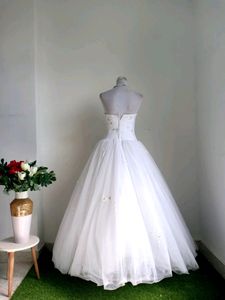 Super beautiful white gown