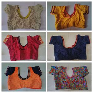 Stylish Saree Blouses set of 33