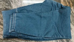 High Waist Light Green Shade Jeans