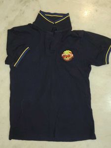 Navy Blue Polo T-Shirt
