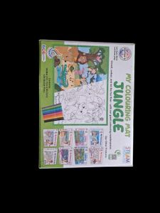 Jungle Colouring Mat