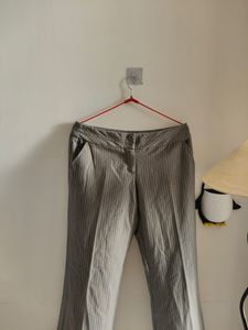 Striped Grey Trousers