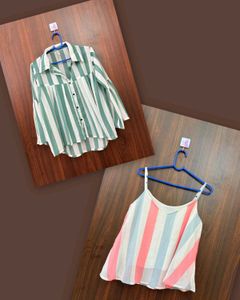 Striped Top Set