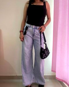 h&amp;m straight fit jeans